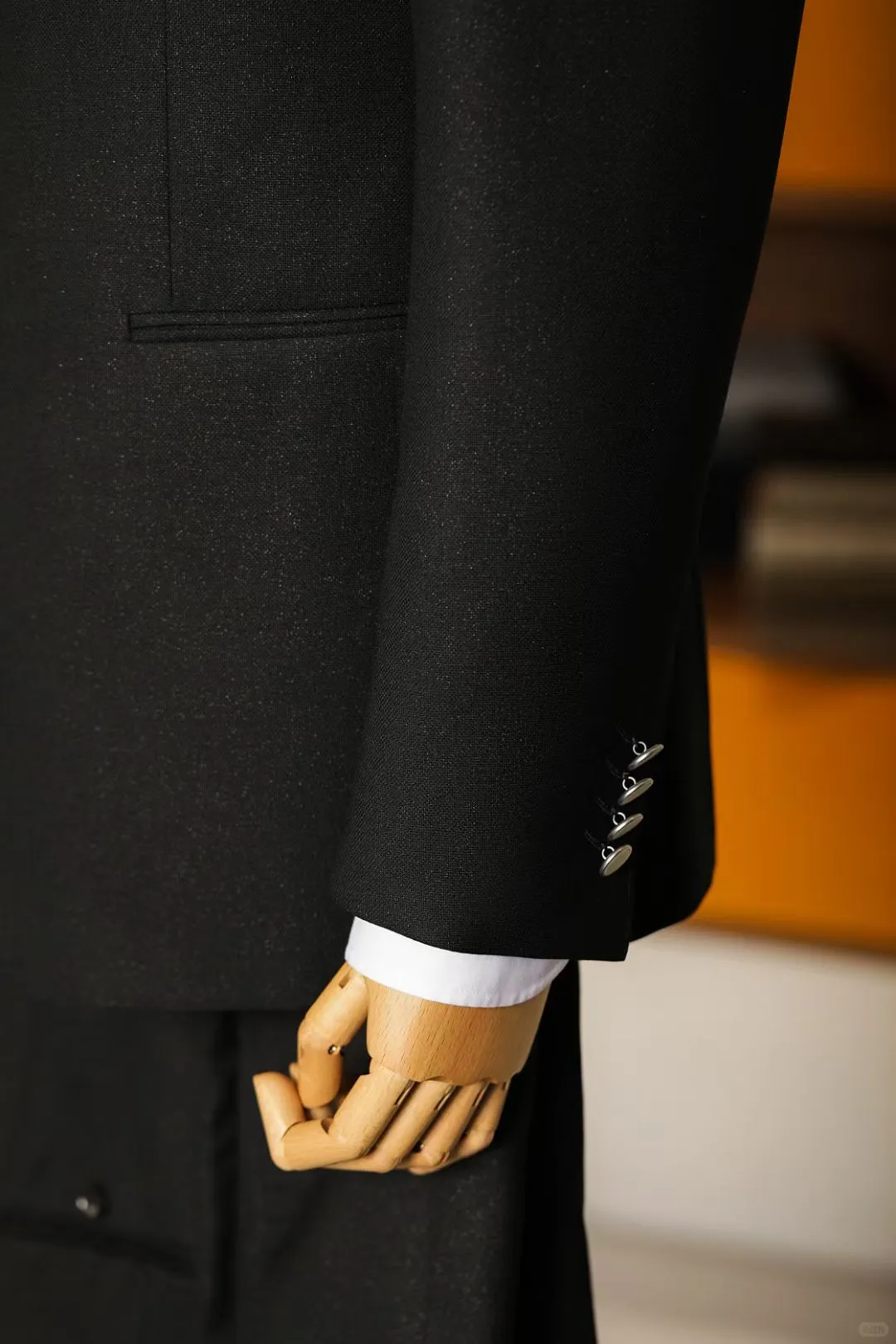 新中式斜门襟西服