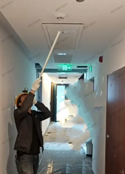 消防联动测试如何正确掌握吹烟试验姿势