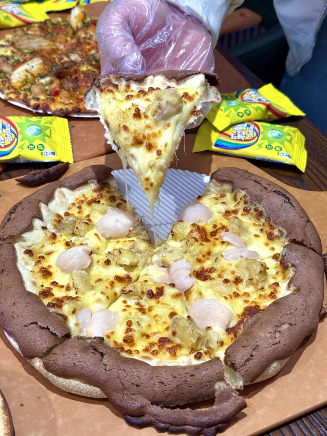 ?呼市披萨性价比拉满的店榴莲披萨直接封神