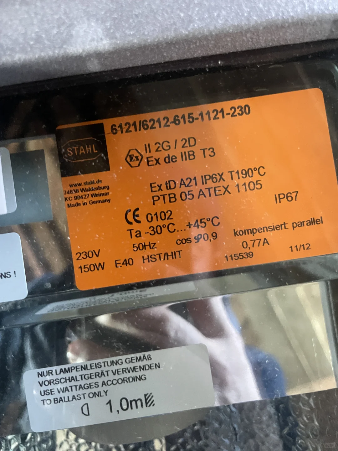 德国stahl工业船舶防爆灯！