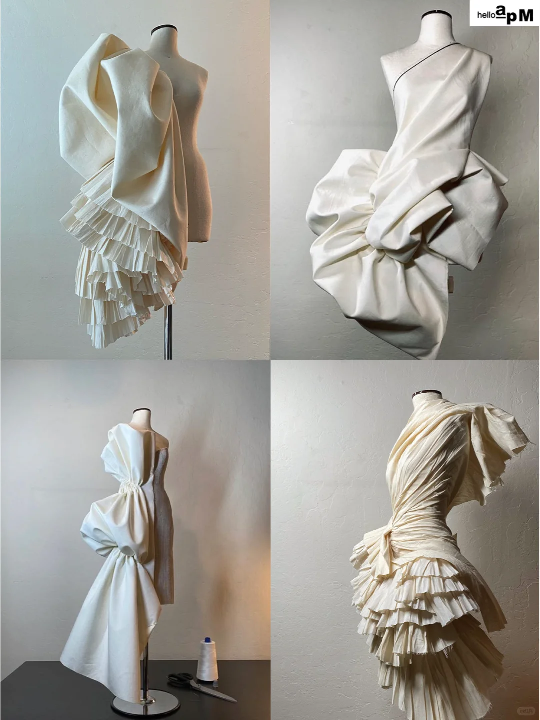 审美提升|服装设计 一眼惊艳的立体剪裁