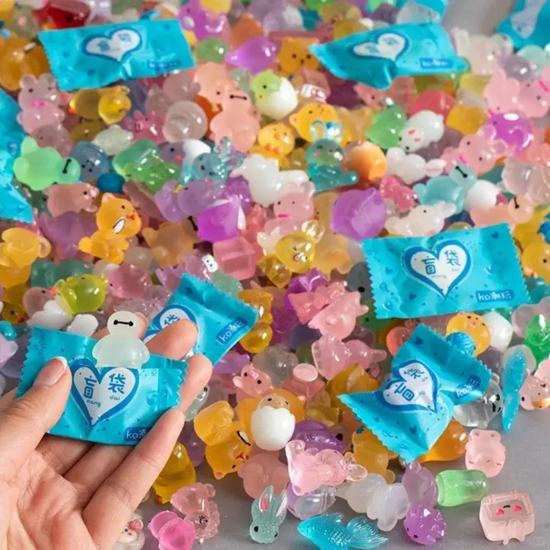 迷你仿真动物模型盲袋小礼物玩具礼品儿童女