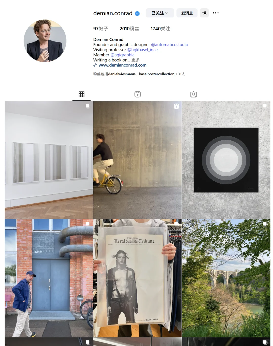 NewOne Awards 评委 | Demian Conrad