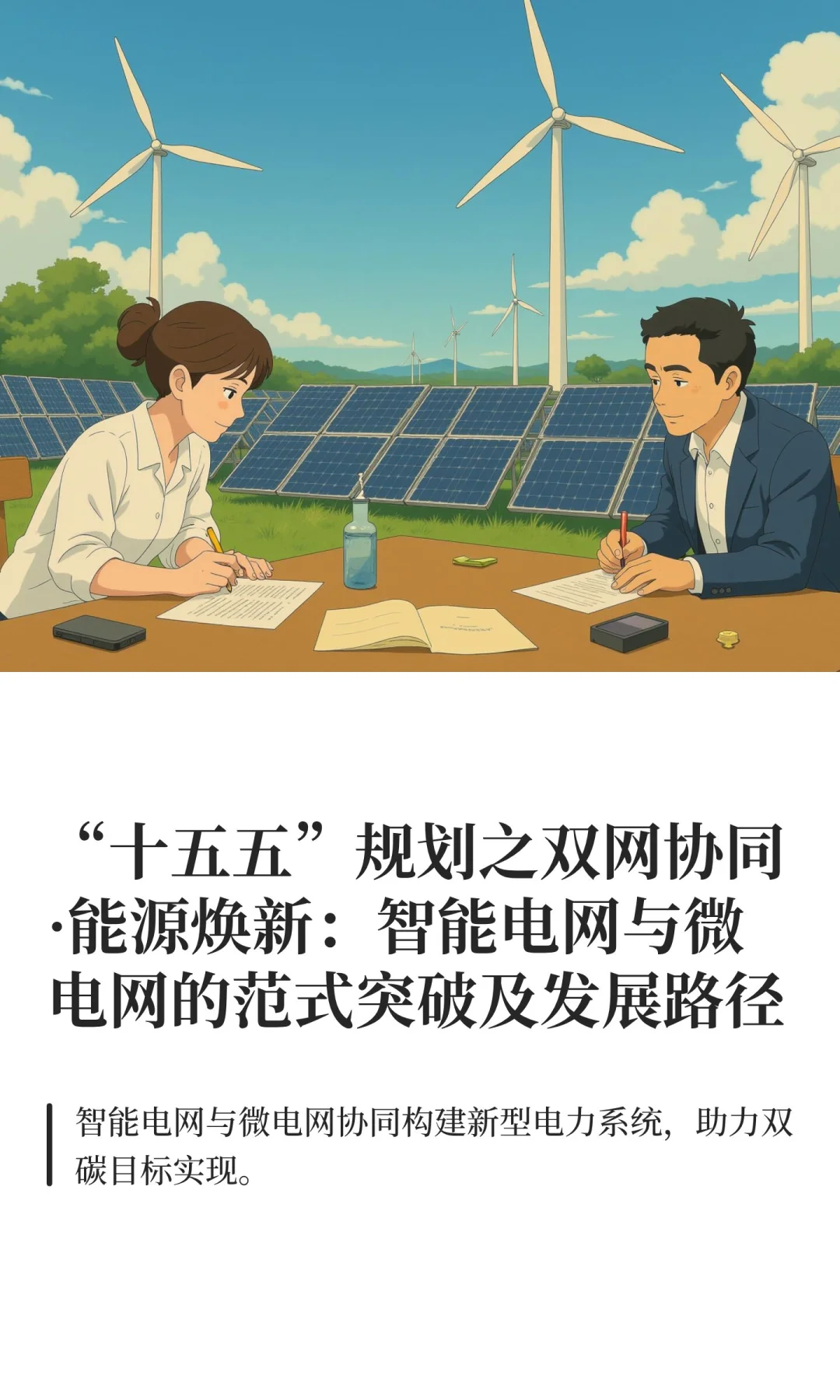 “十五五”规划之双网协同·能源焕新：智能