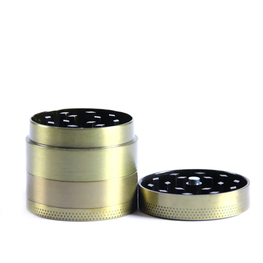阿姆斯特丹狗头锌合金四层磨烟器金属小号40
