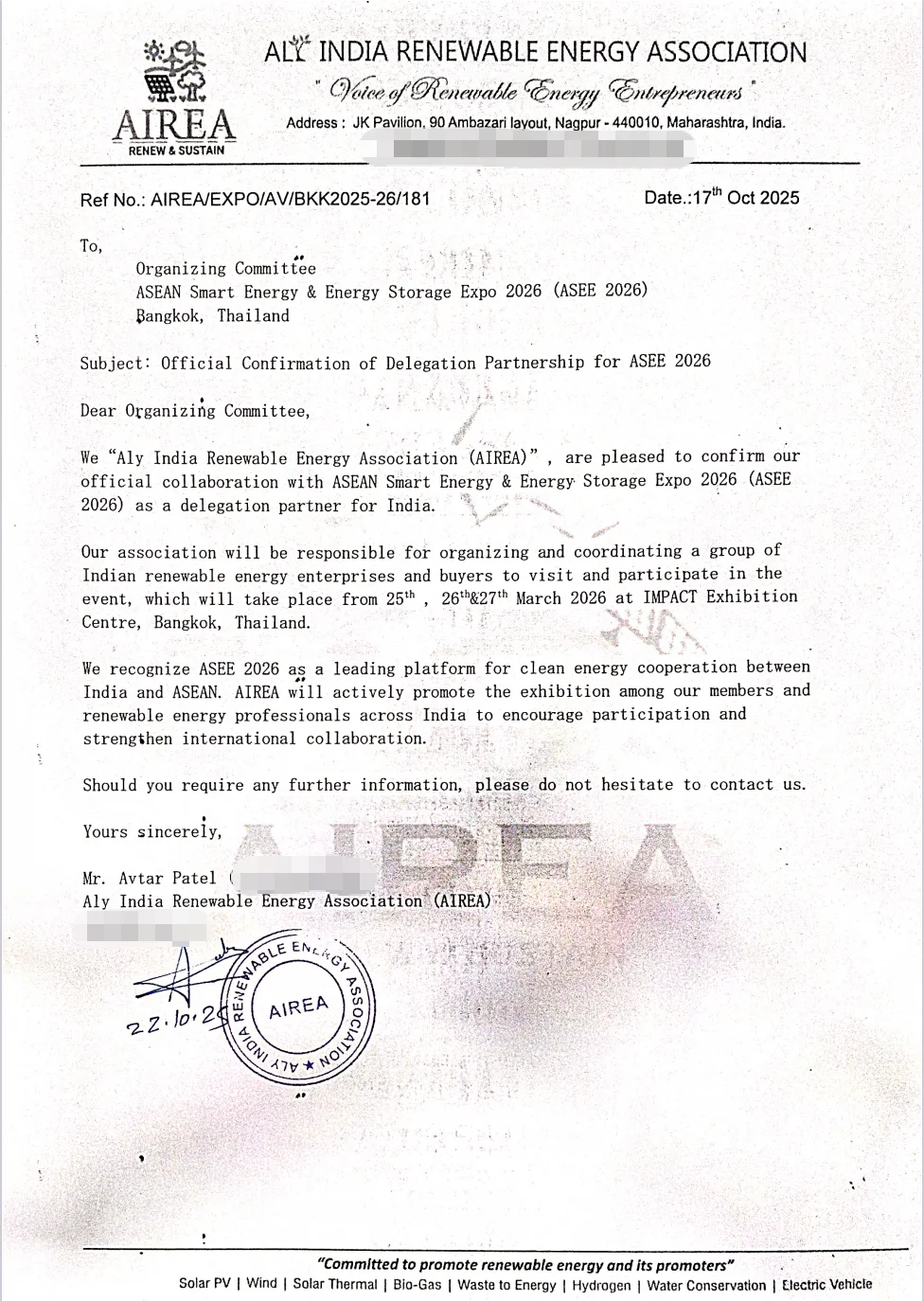印度可再生能源协会加入 ASEE 2026！