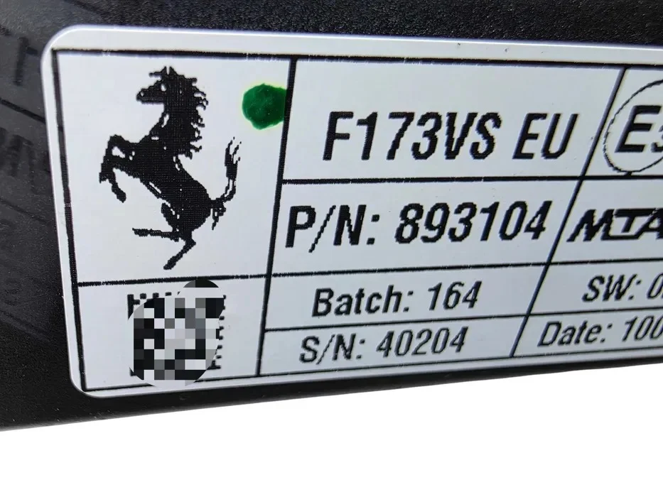 法拉利SF90XX原厂转速表显示屏