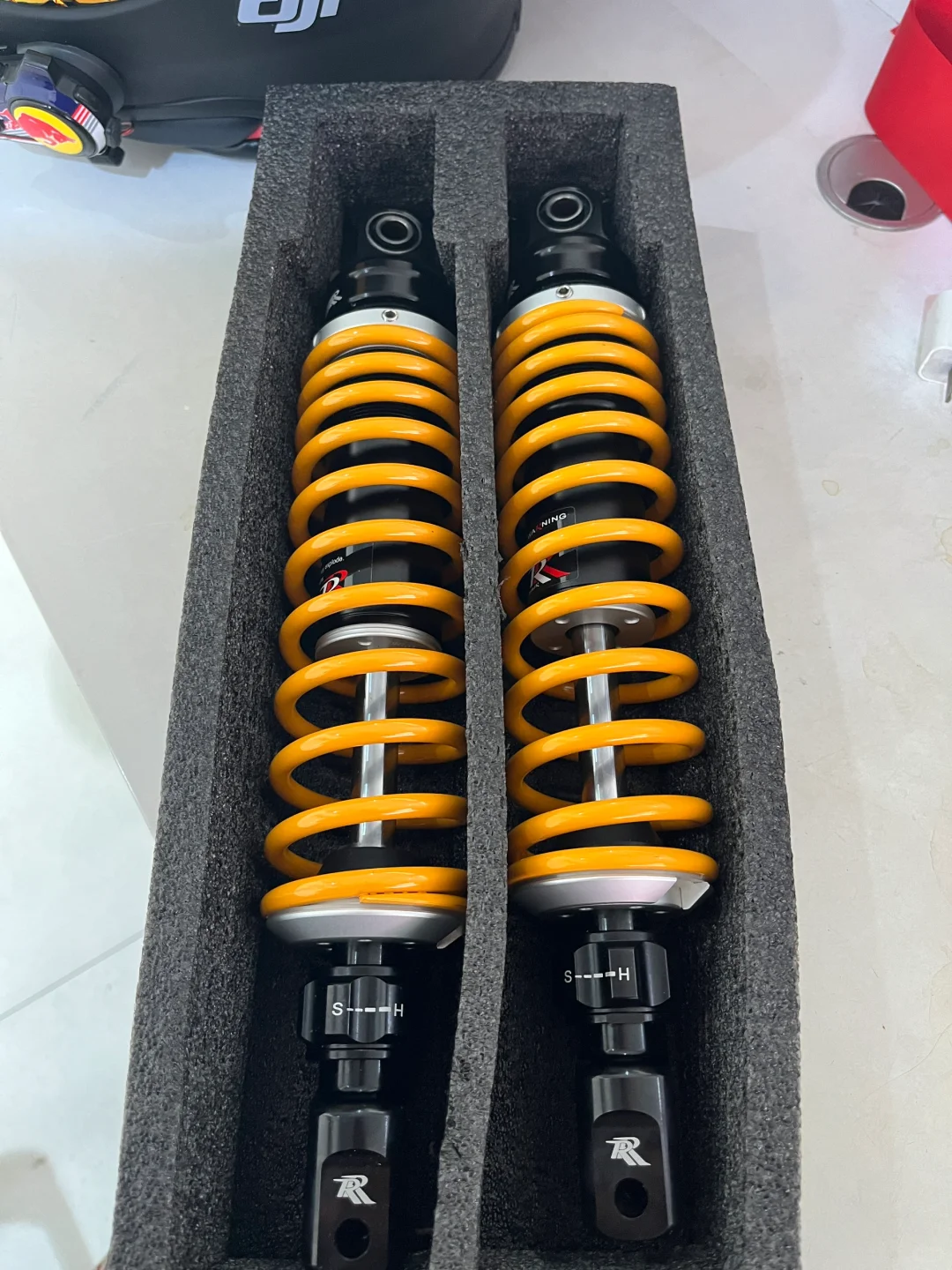 三阳飞度5升级后避震