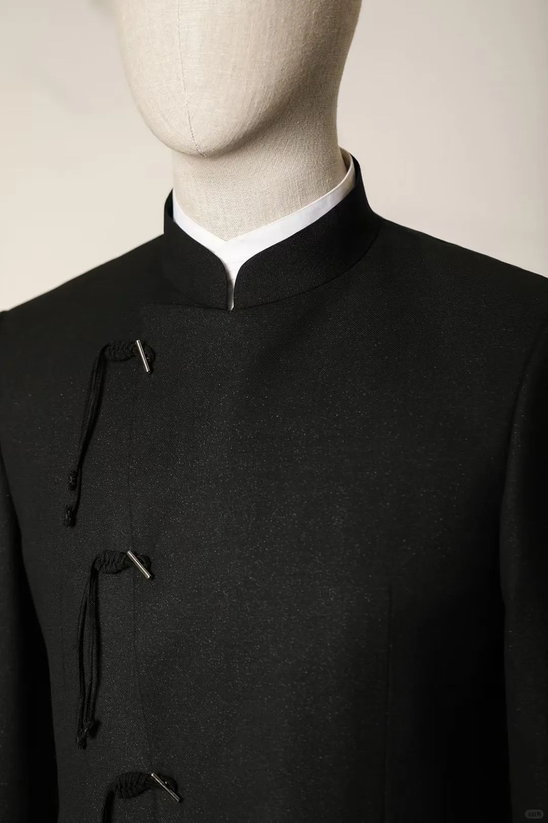 新中式斜门襟西服