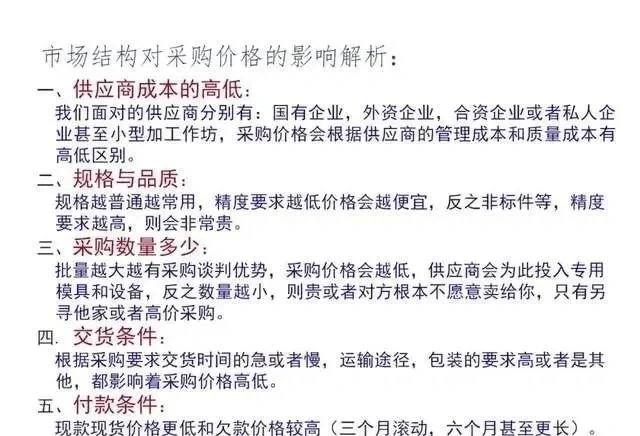 采购管理基础知识PPT