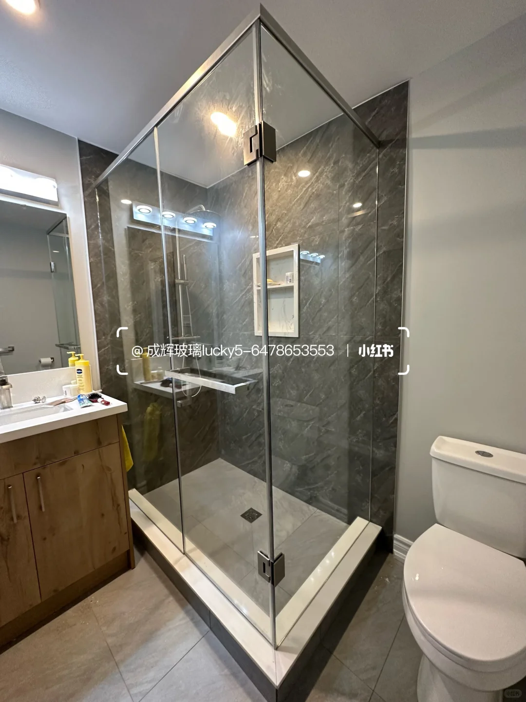 多伦多??浴室玻璃｜淋浴房玻璃｜
