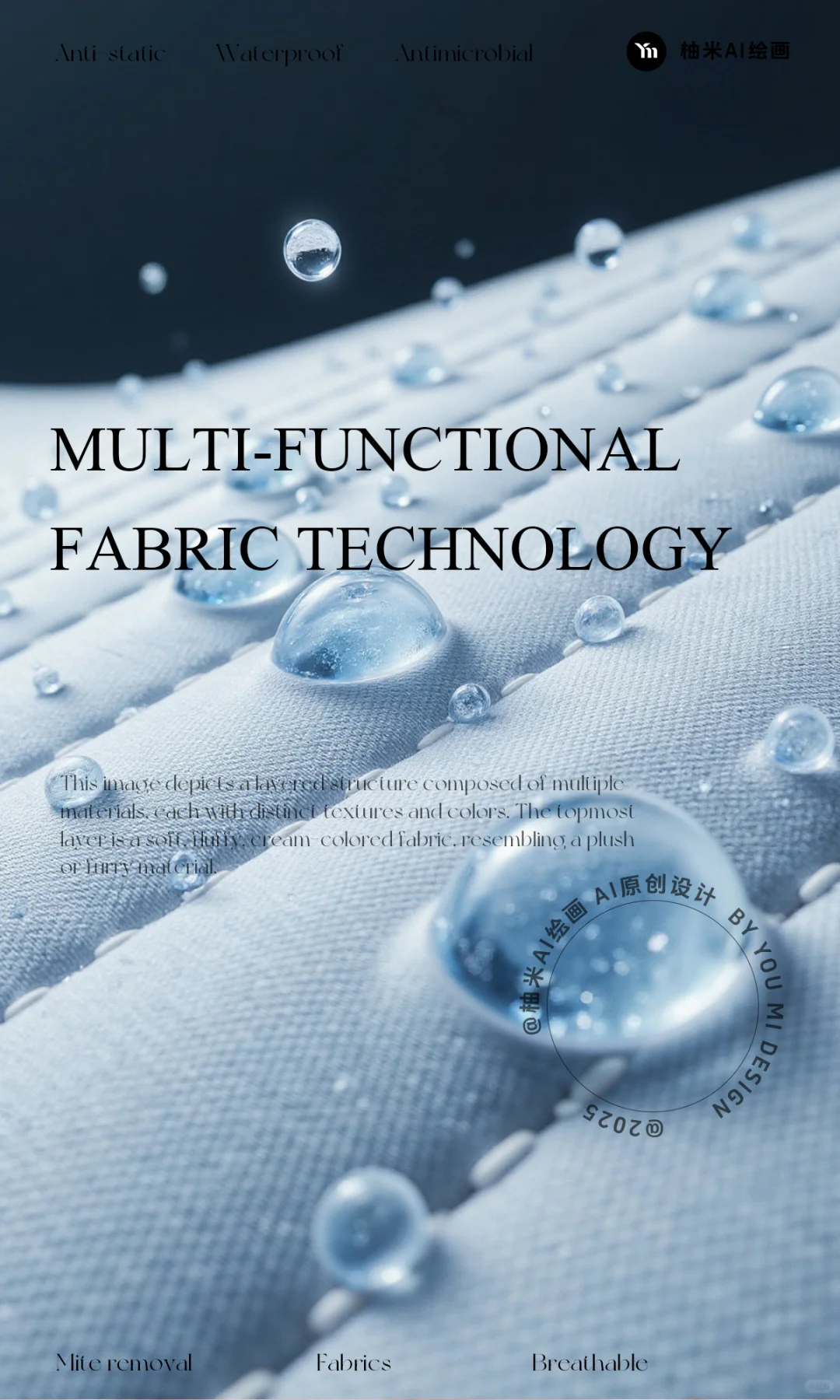 【第2期】防水科技面料特写表现素材~