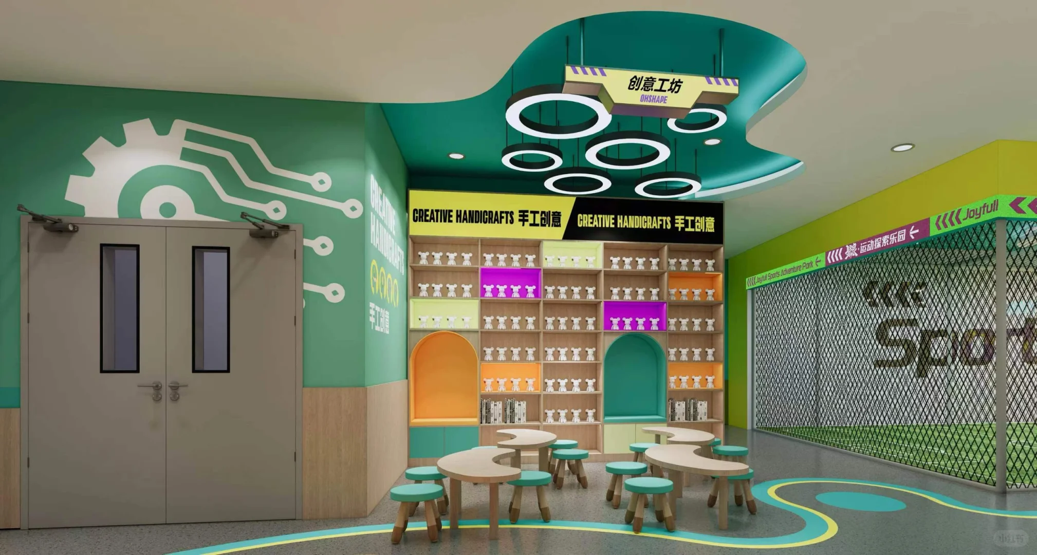 ?南通超大室内儿童乐园｜手工创意工坊来袭！