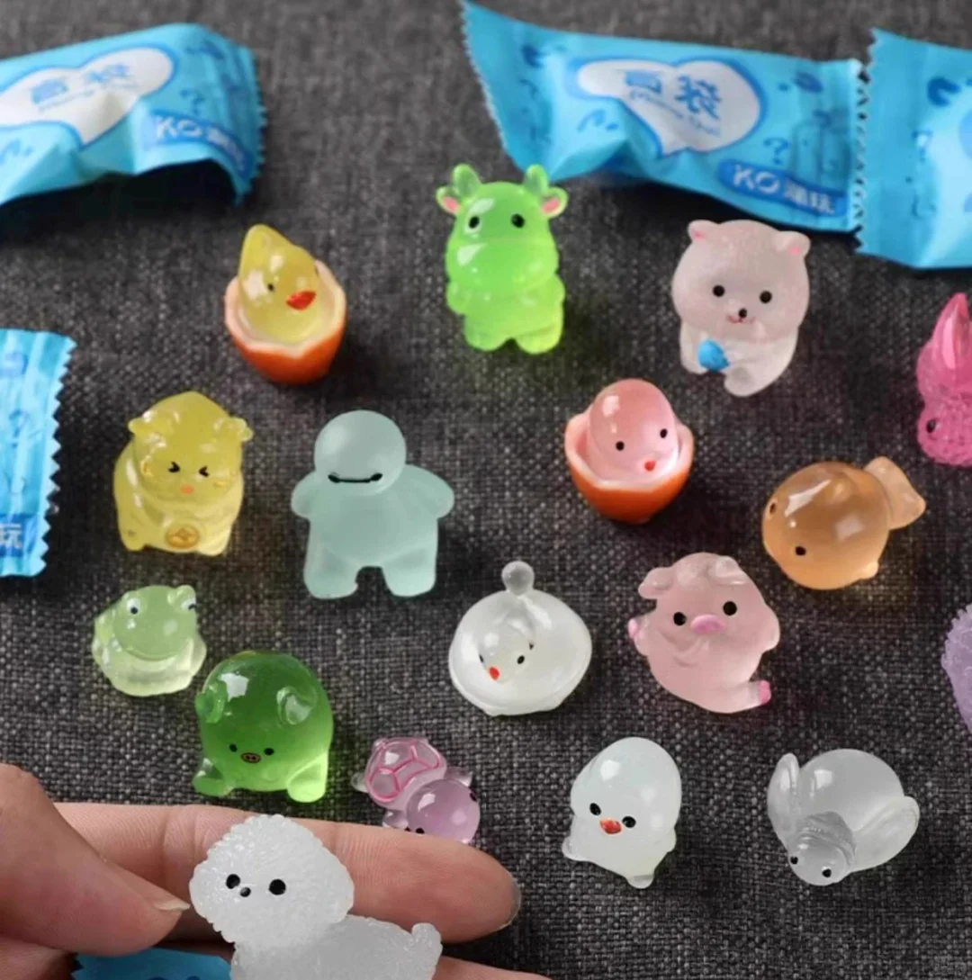 迷你仿真动物模型盲袋小礼物玩具礼品儿童女