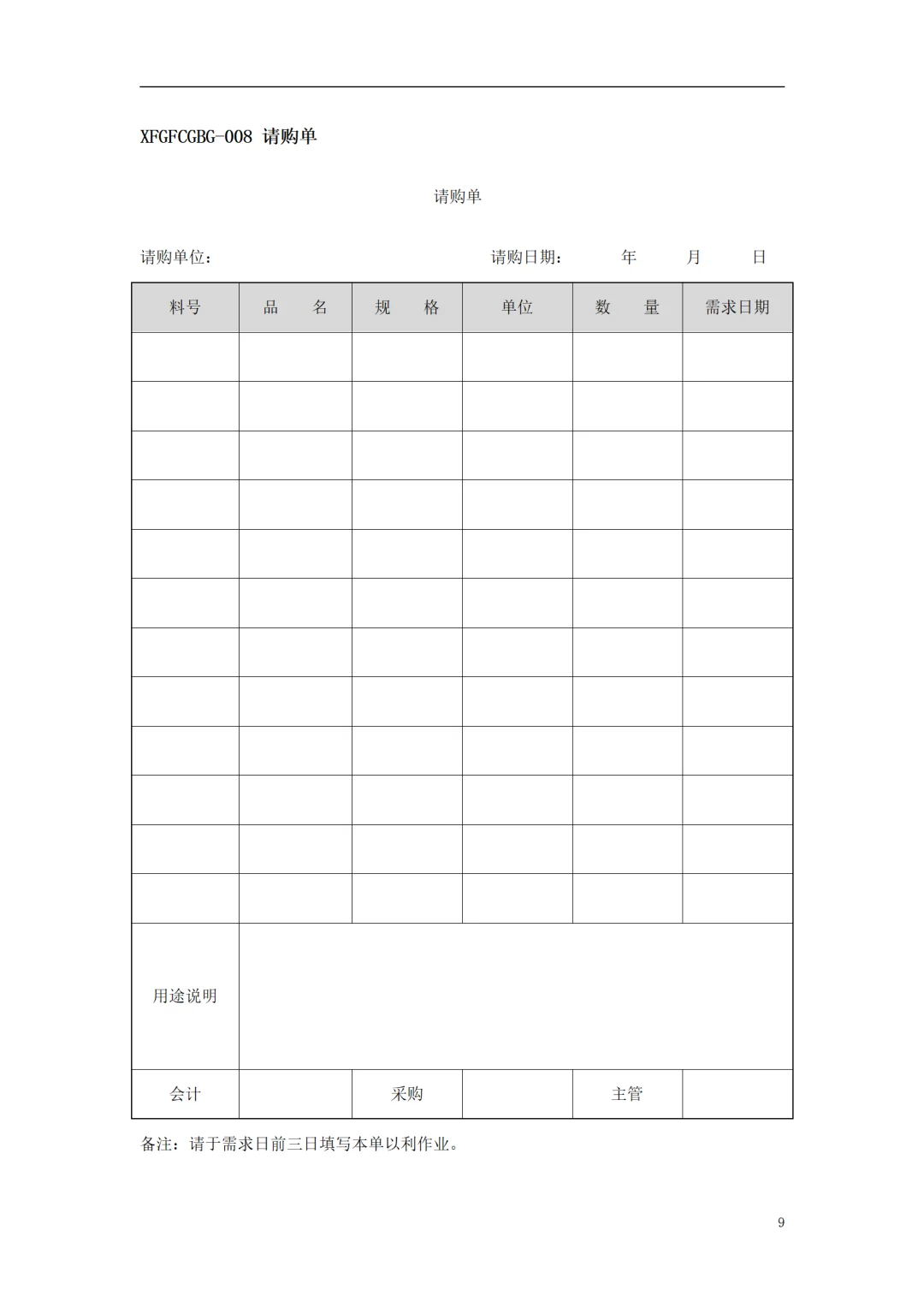 采购管理必备表格大全！效率翻倍就靠它们了