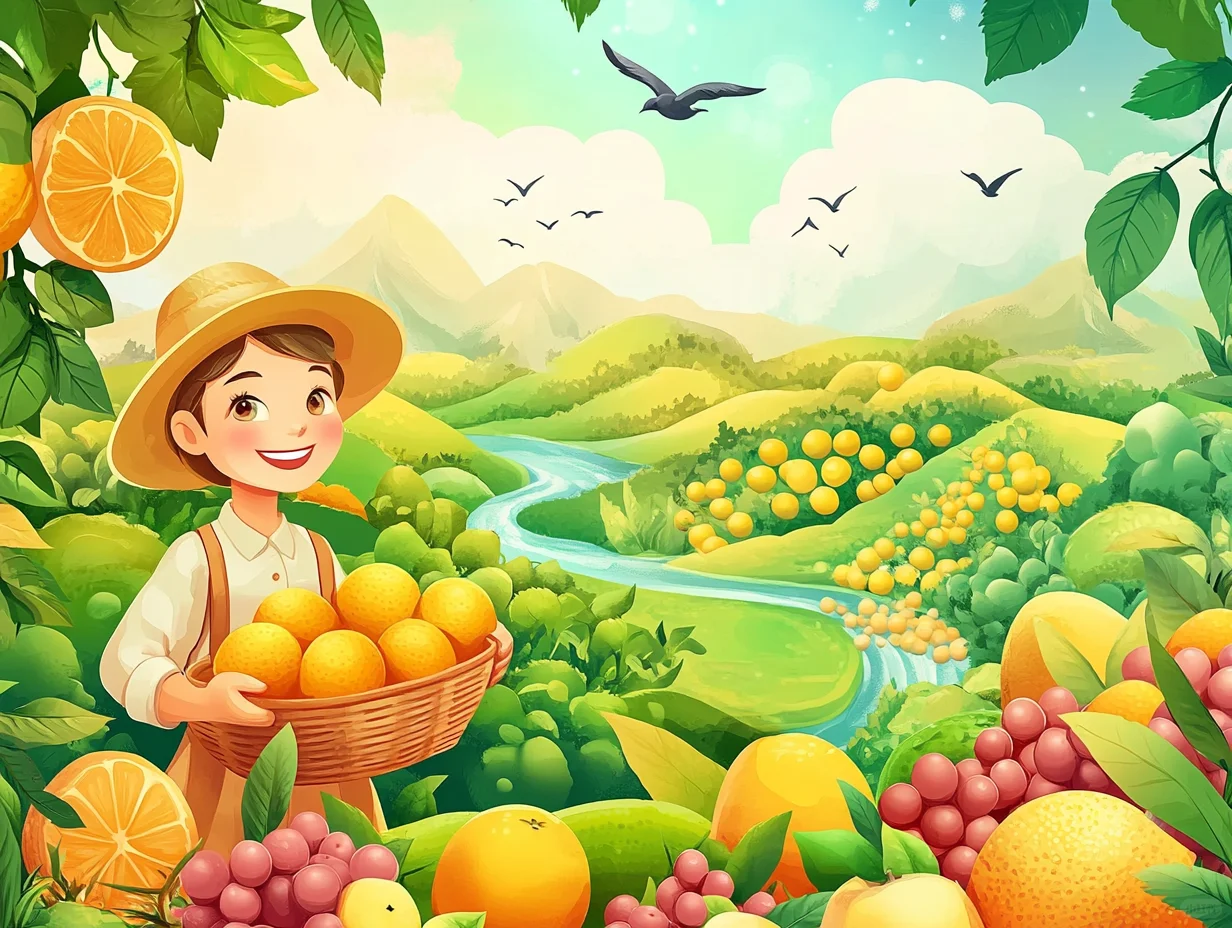 重磅收藏之水果插画（助农系列）