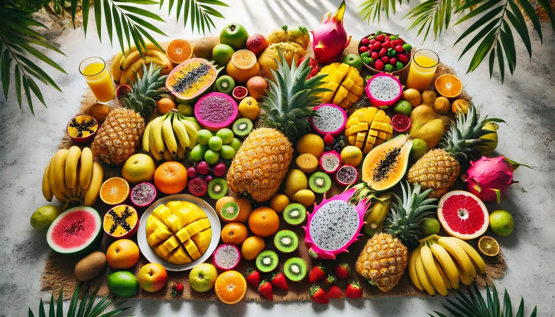 水果and蔬菜｜国际中文教育无版权素材图片