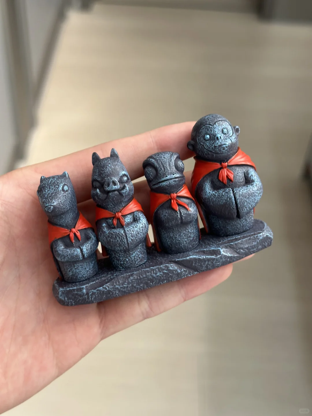 石像复刻大成功✌️官妈喂的香迷糊咯～