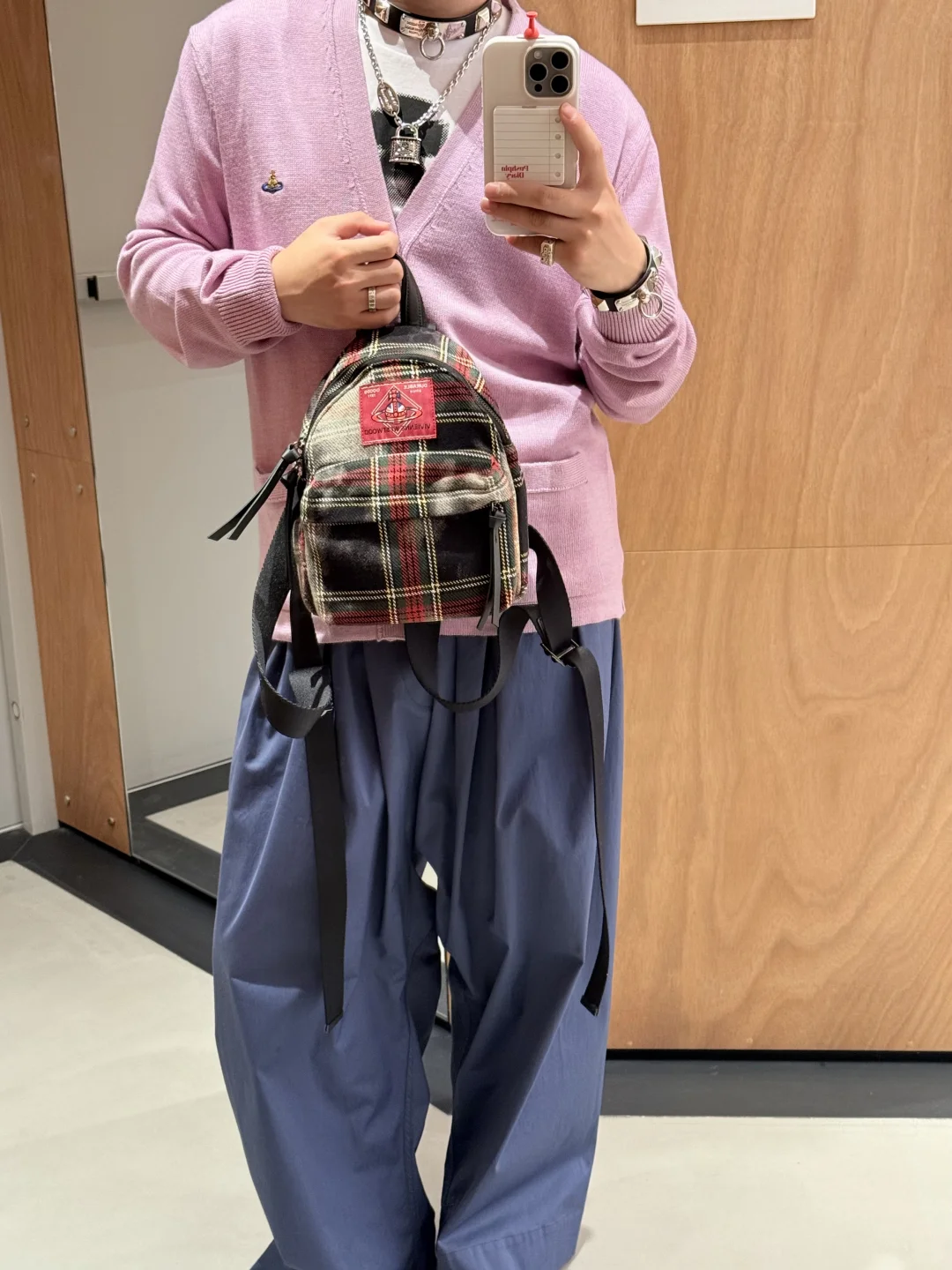 超爱的粉紫色开衫！?