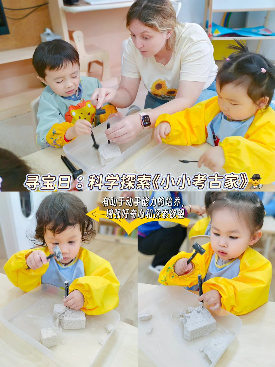 托班课程—寻宝日:科学探索《小小考古家》