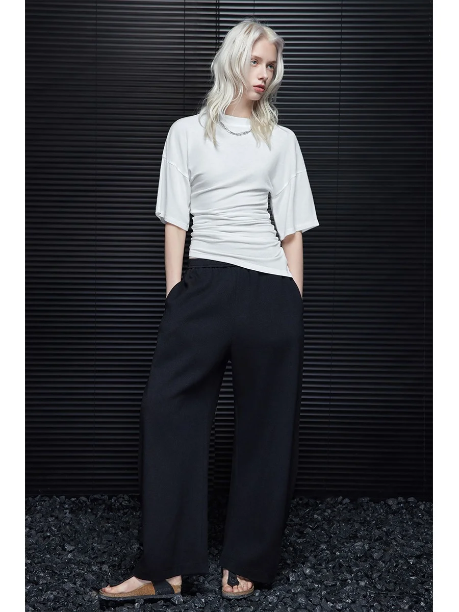 设计感宽松短袖T恤女