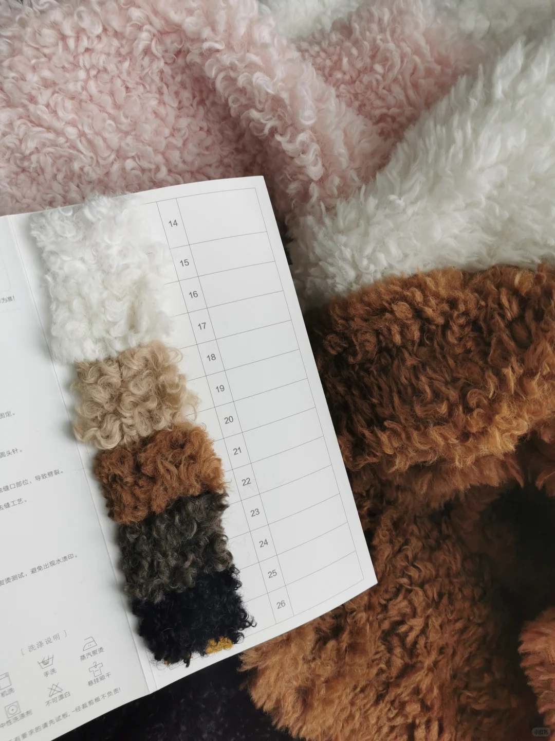 ✨卷毛仿羊绒面料，蓬松肌理软萌又保暖?