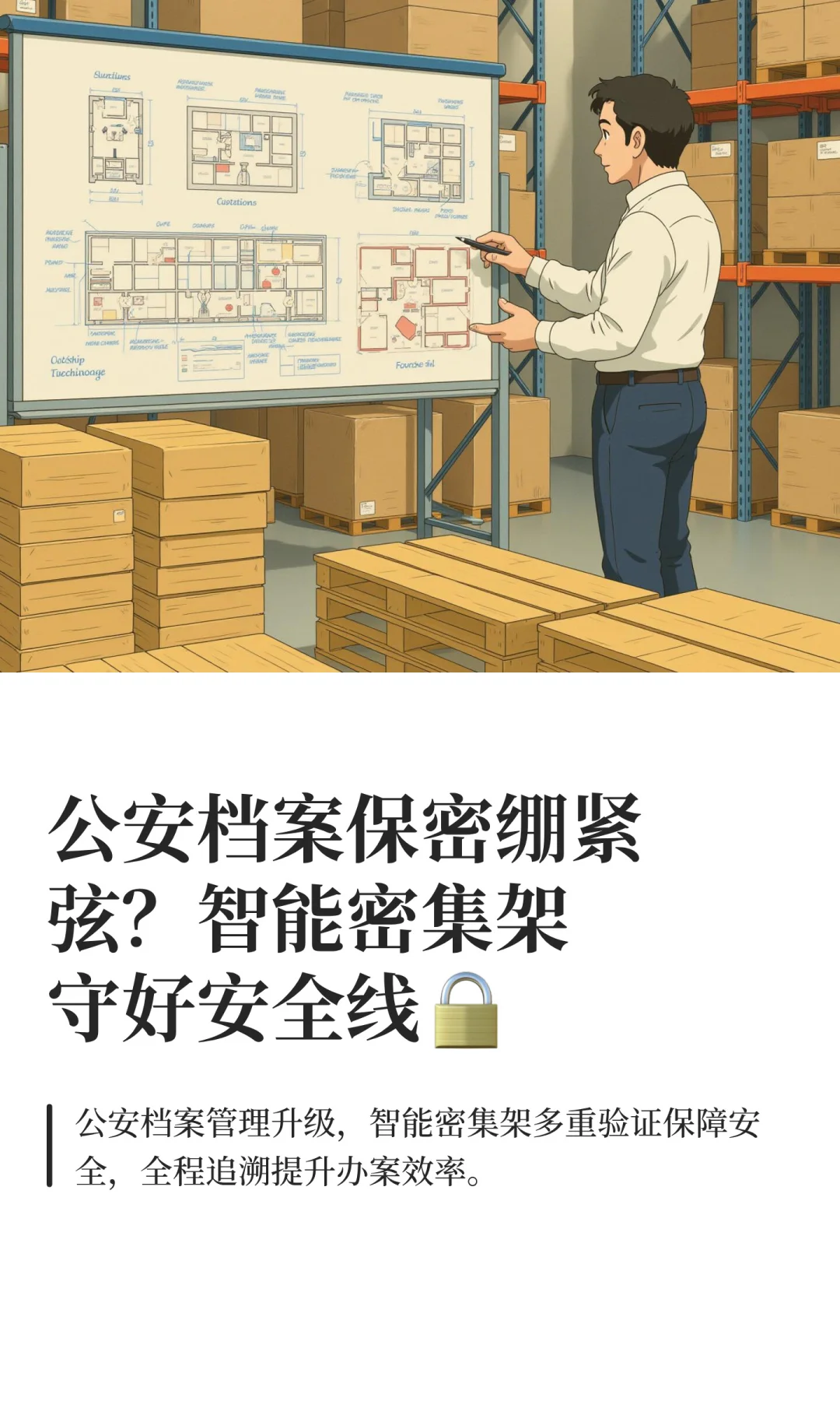 档案保密绷紧弦？智能密集架守好安全线