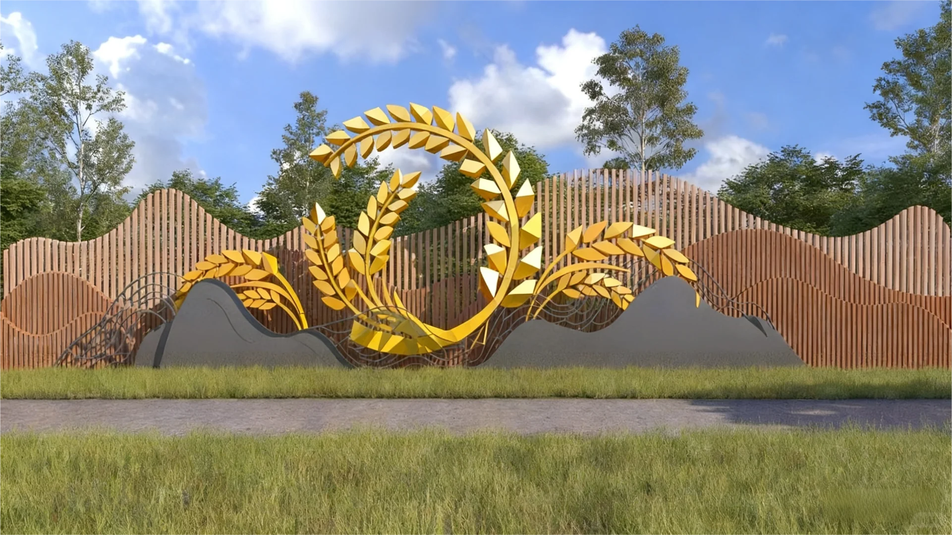 农业主题景观小品，太有创意了吧！