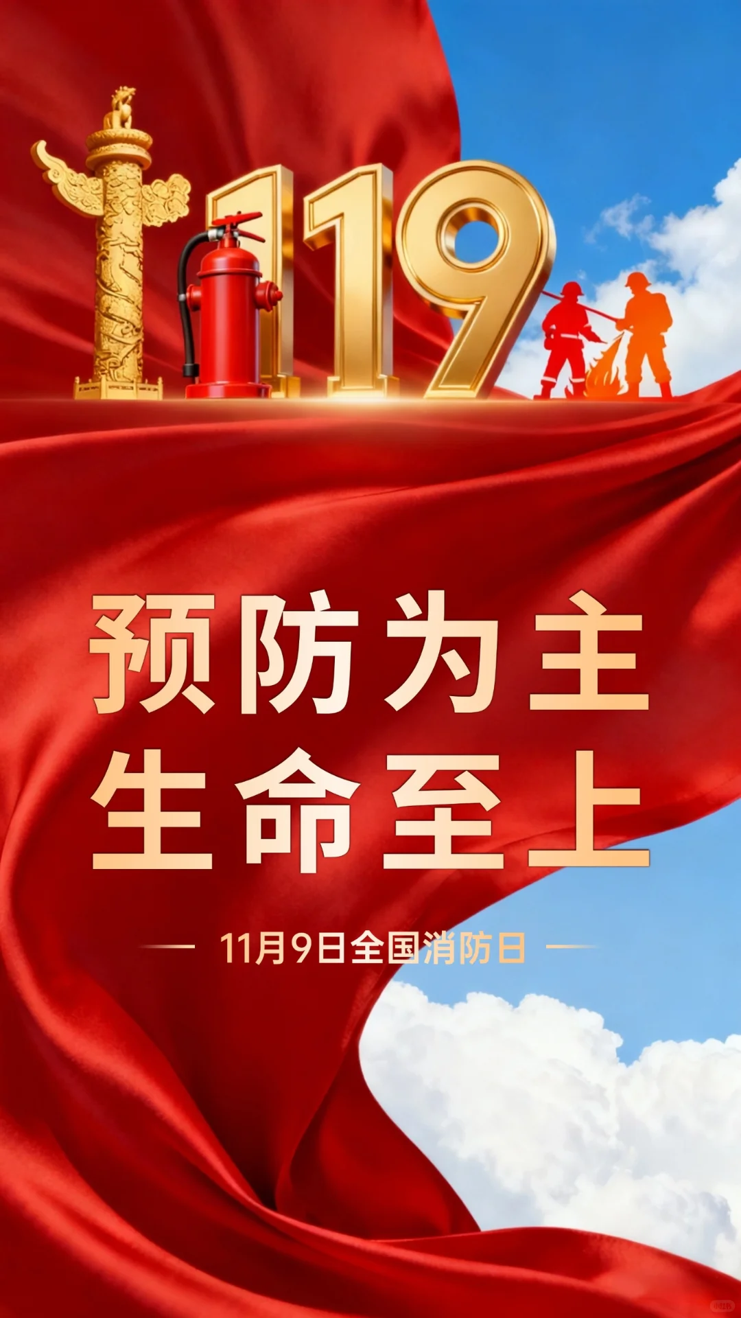 119全国消防日｜防患于未“燃”安全“救”在身边