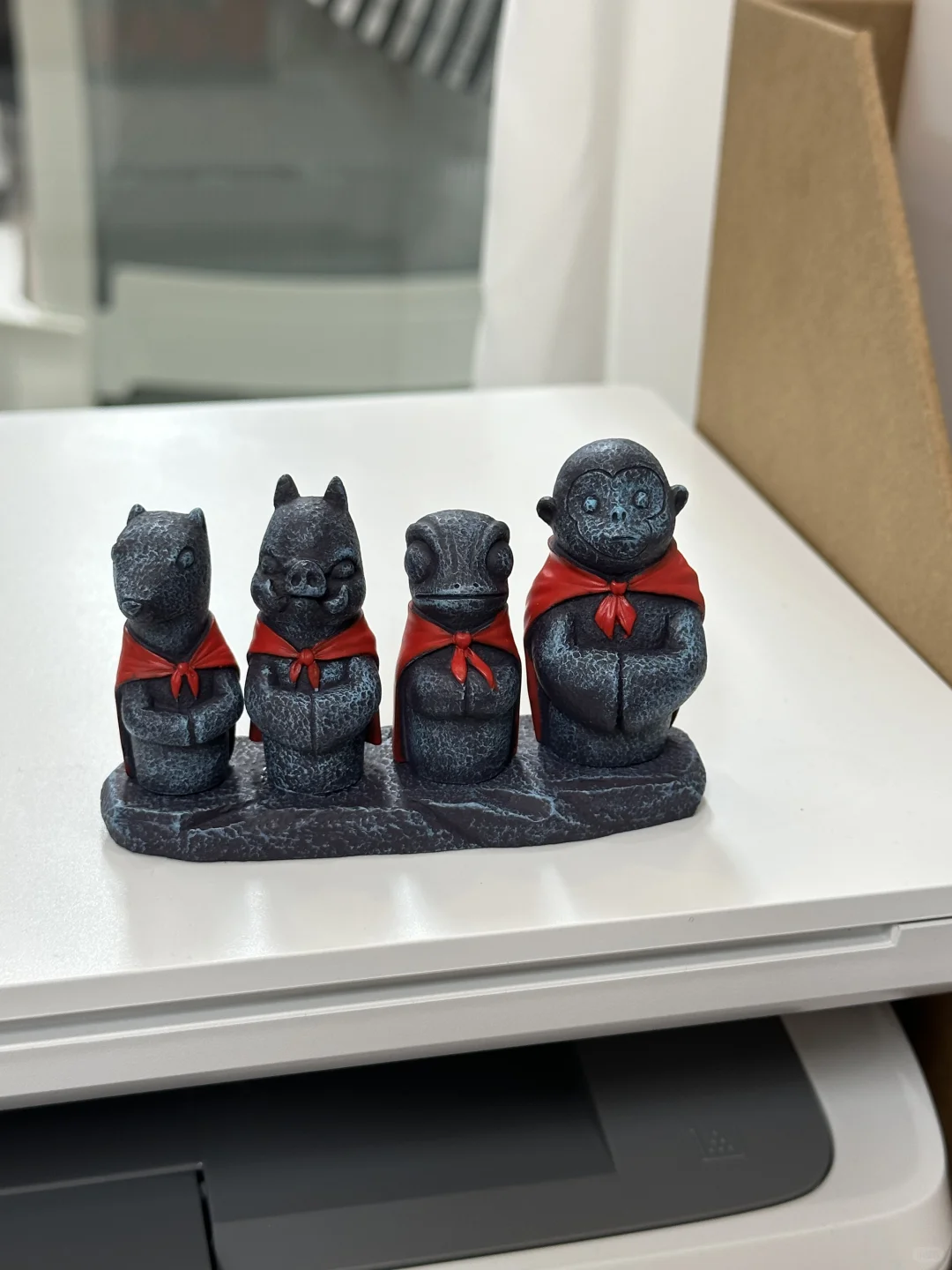 石像复刻大成功✌️官妈喂的香迷糊咯～