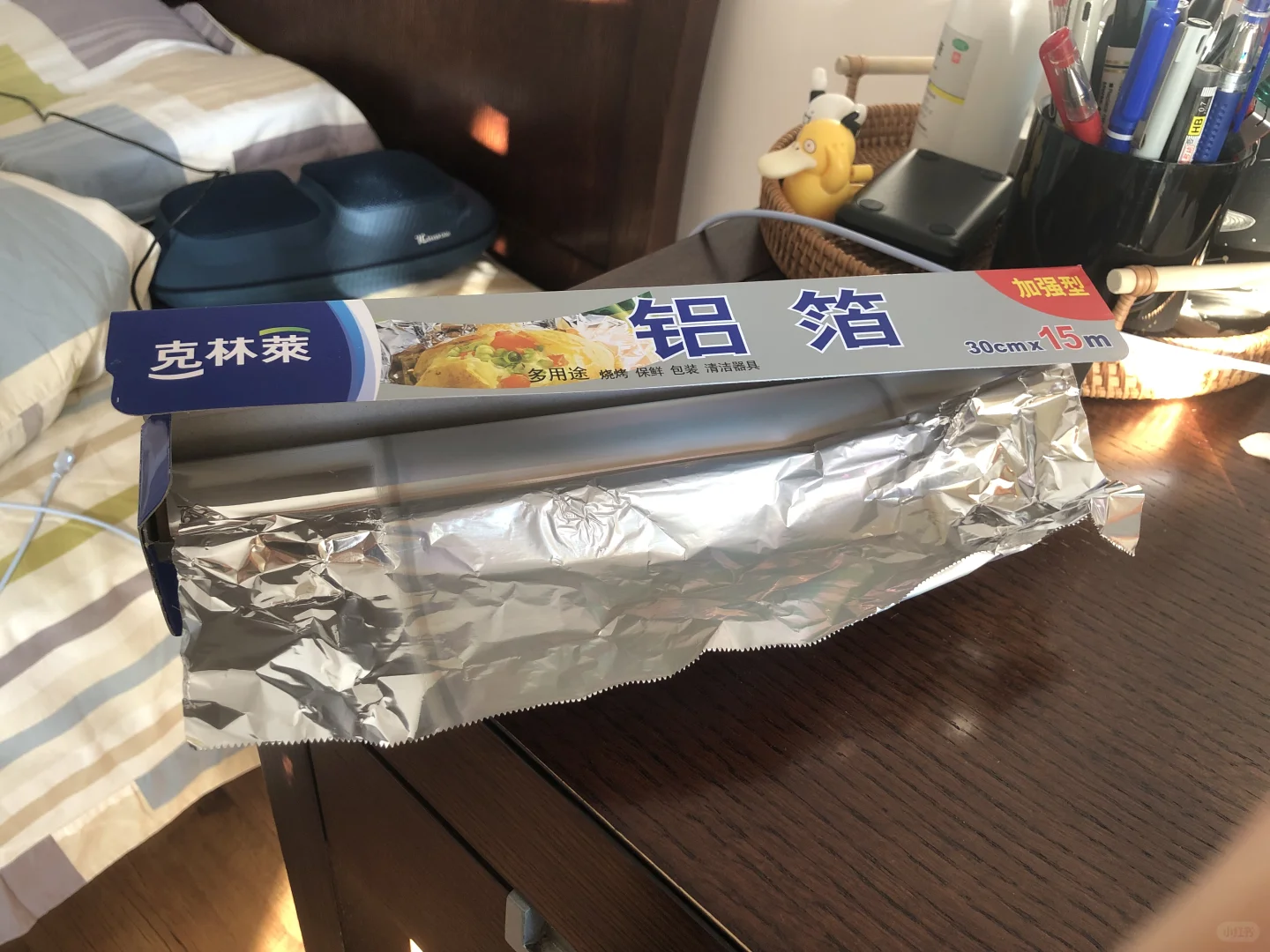 铝箔这样还能用吗
