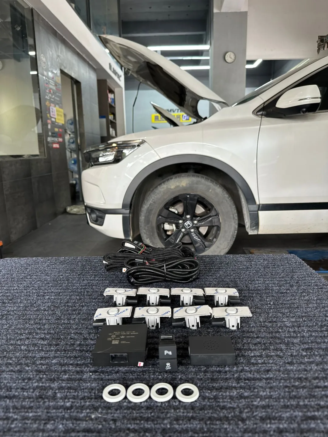 20款皓影 原厂雷达【激活仪表显示】