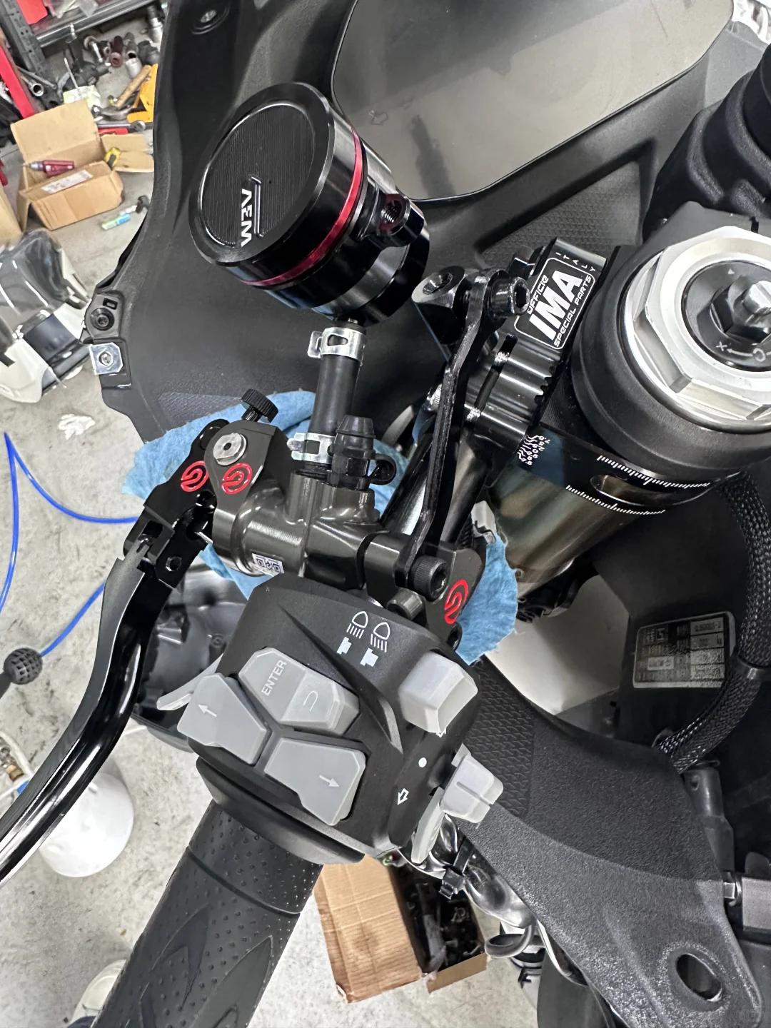 ✨创业日记|赛800rs改液压离合 拉线还是液压