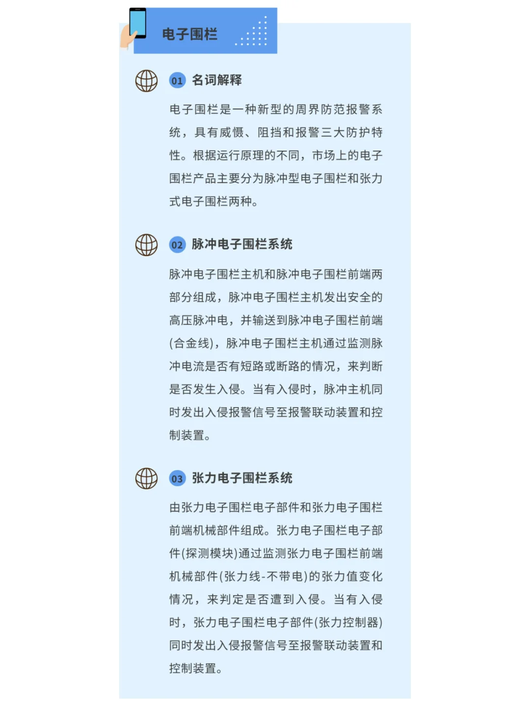弱电词典：电子围栏