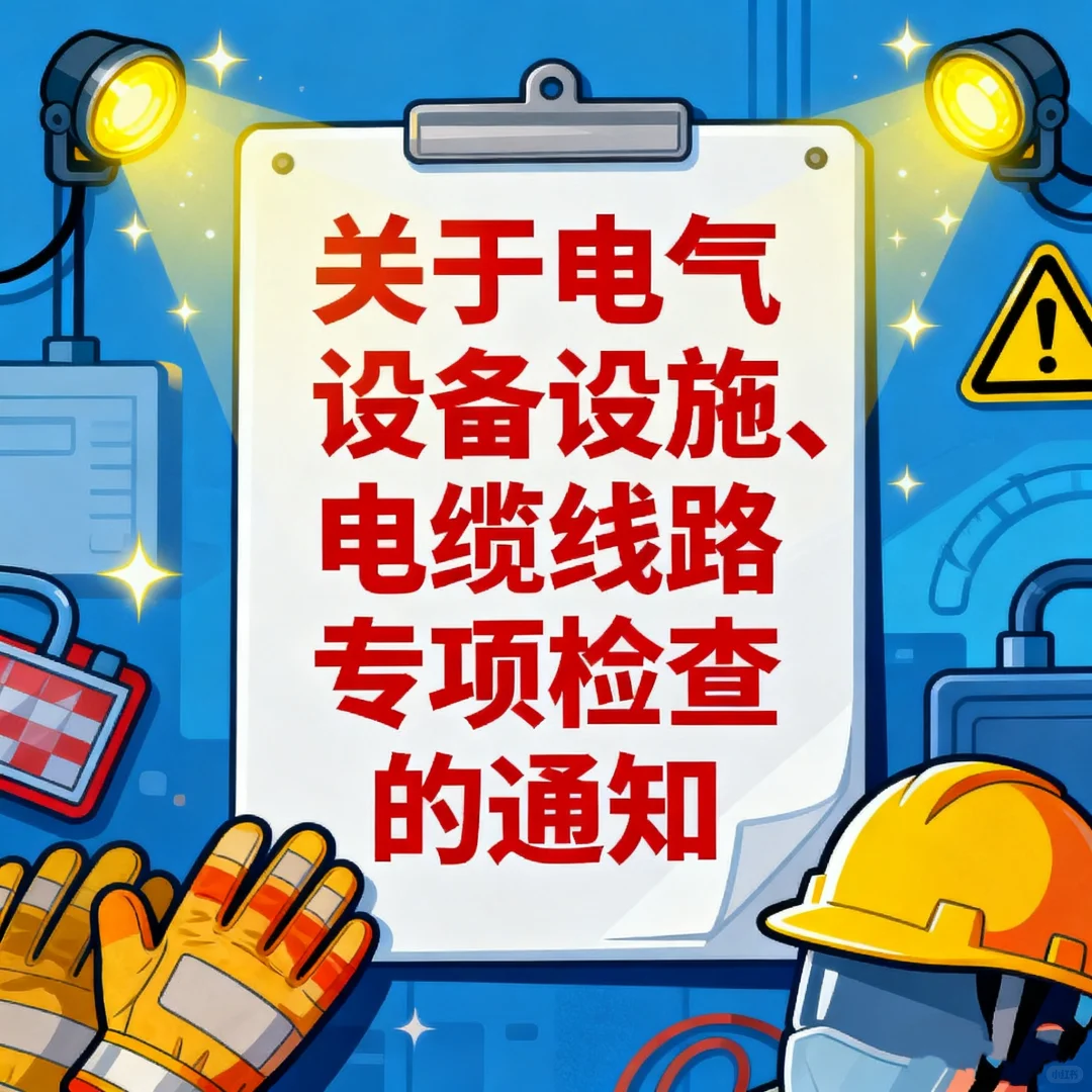 关于电气专项检查的通知