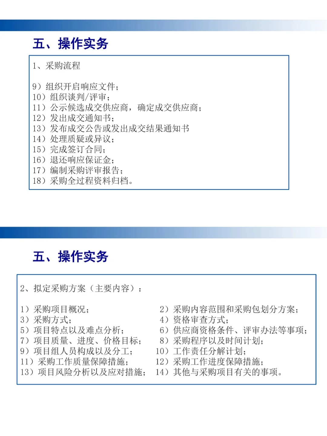 国企非招标采购服务规范及操作实务