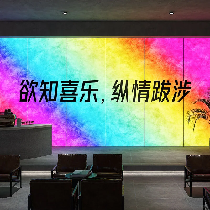 幻彩渐变杜邦纸灯箱