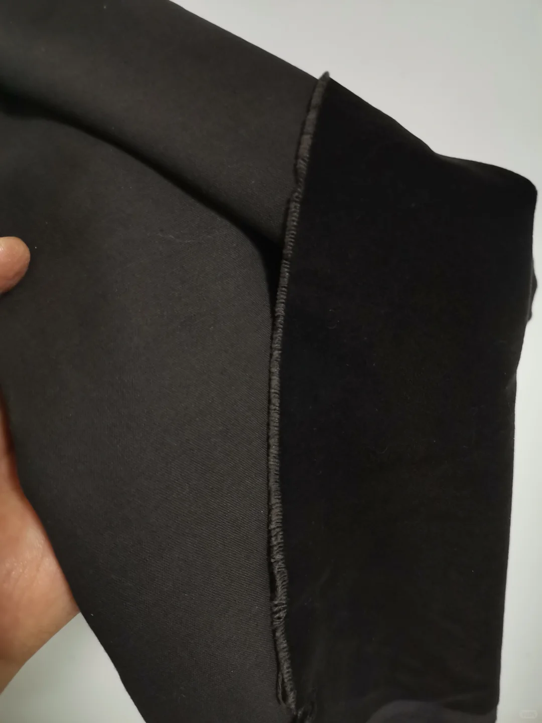 六十年代乌绒面料