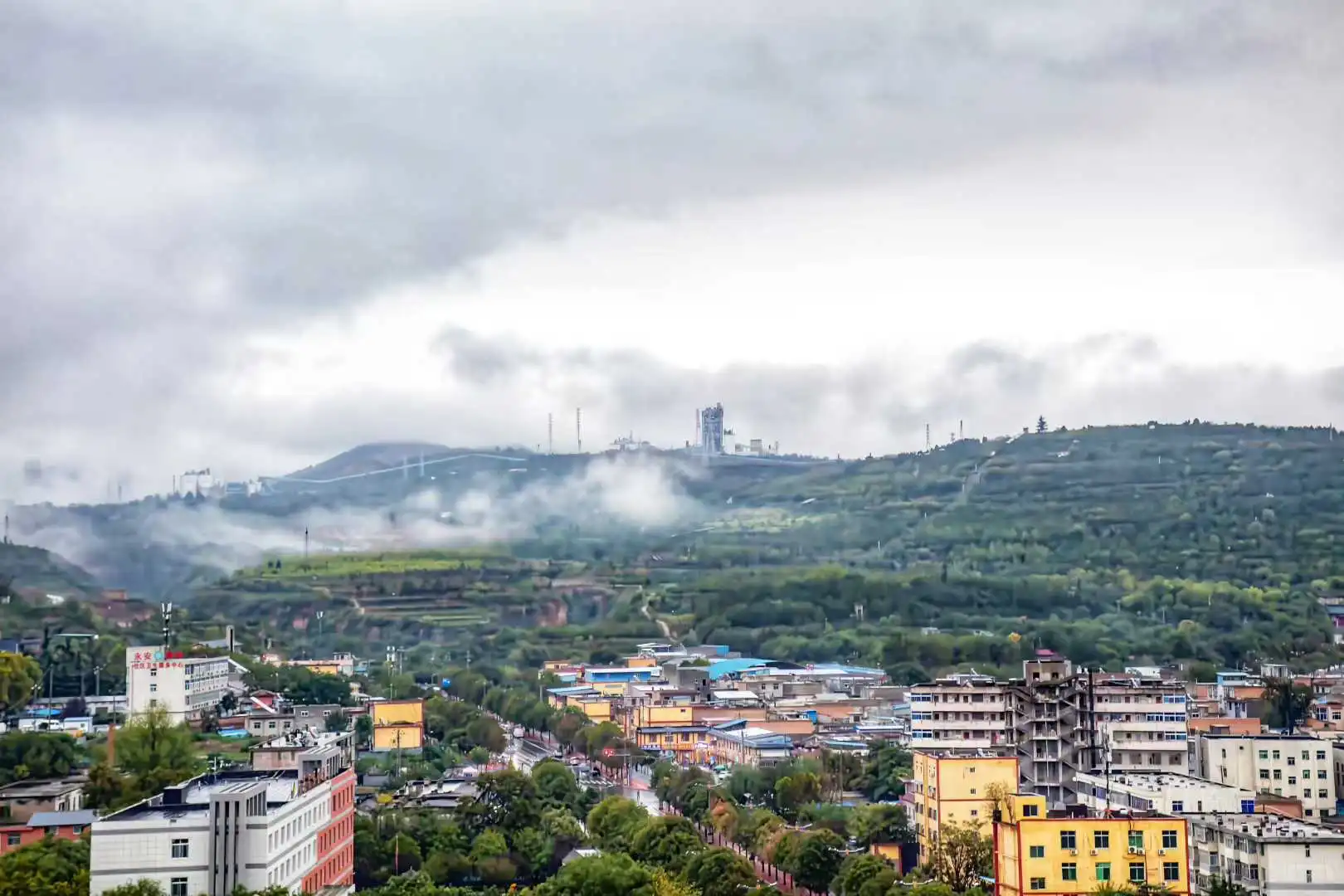 秋日渭北华原【摄影陈耀杰】
