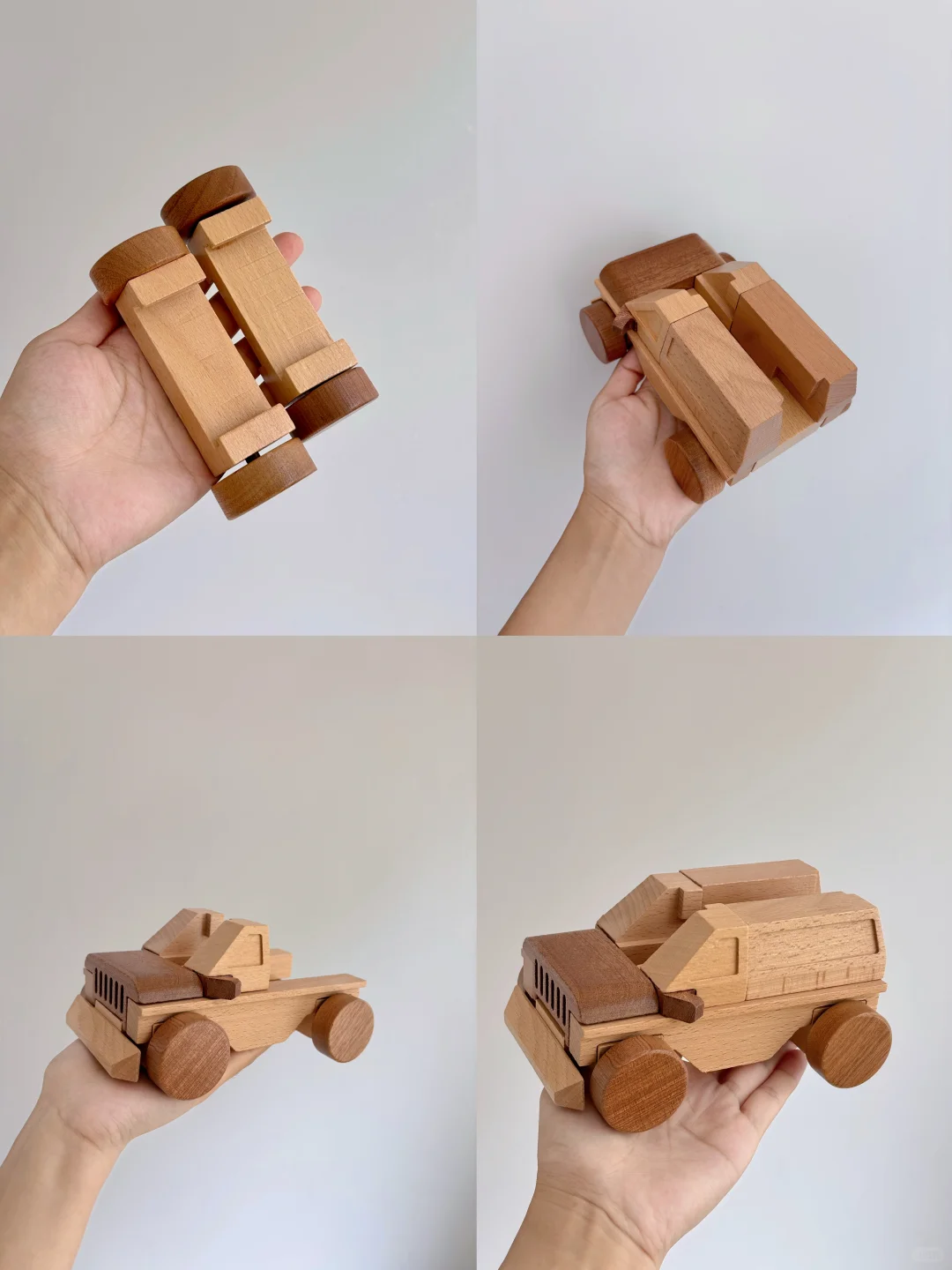 送小学生的益智榫卯积木玩具~