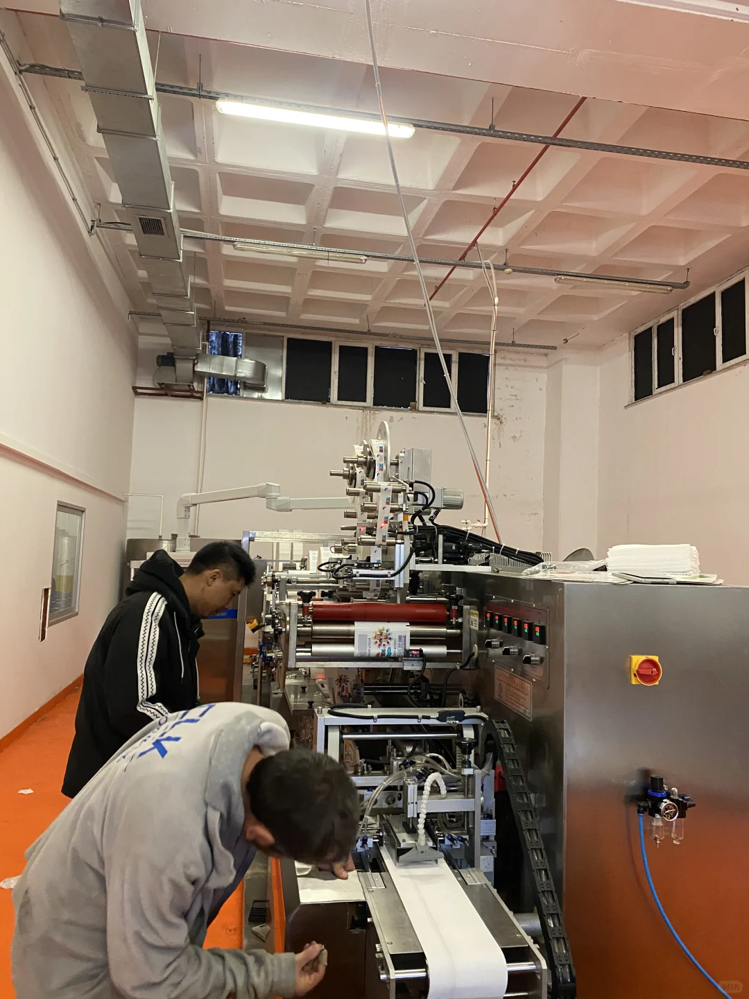 湿巾纸叠机 包装机组装培训