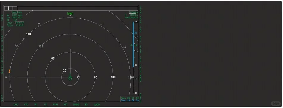 苏-57战斗机HUD、仪表和头显界面专利图