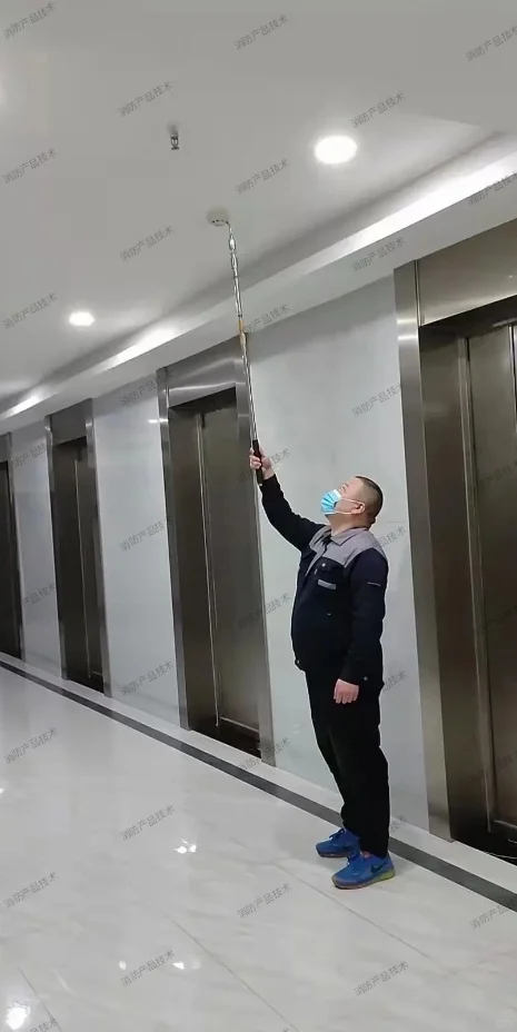 消防联动测试如何正确掌握吹烟试验姿势