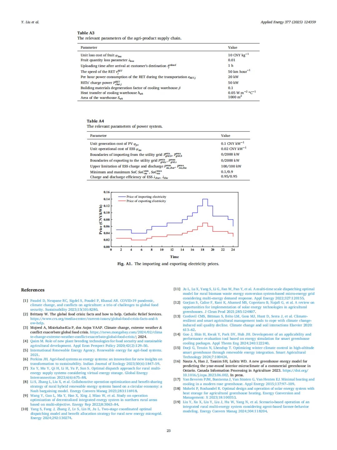 可再生能源电力系统与农产品供应链 下文