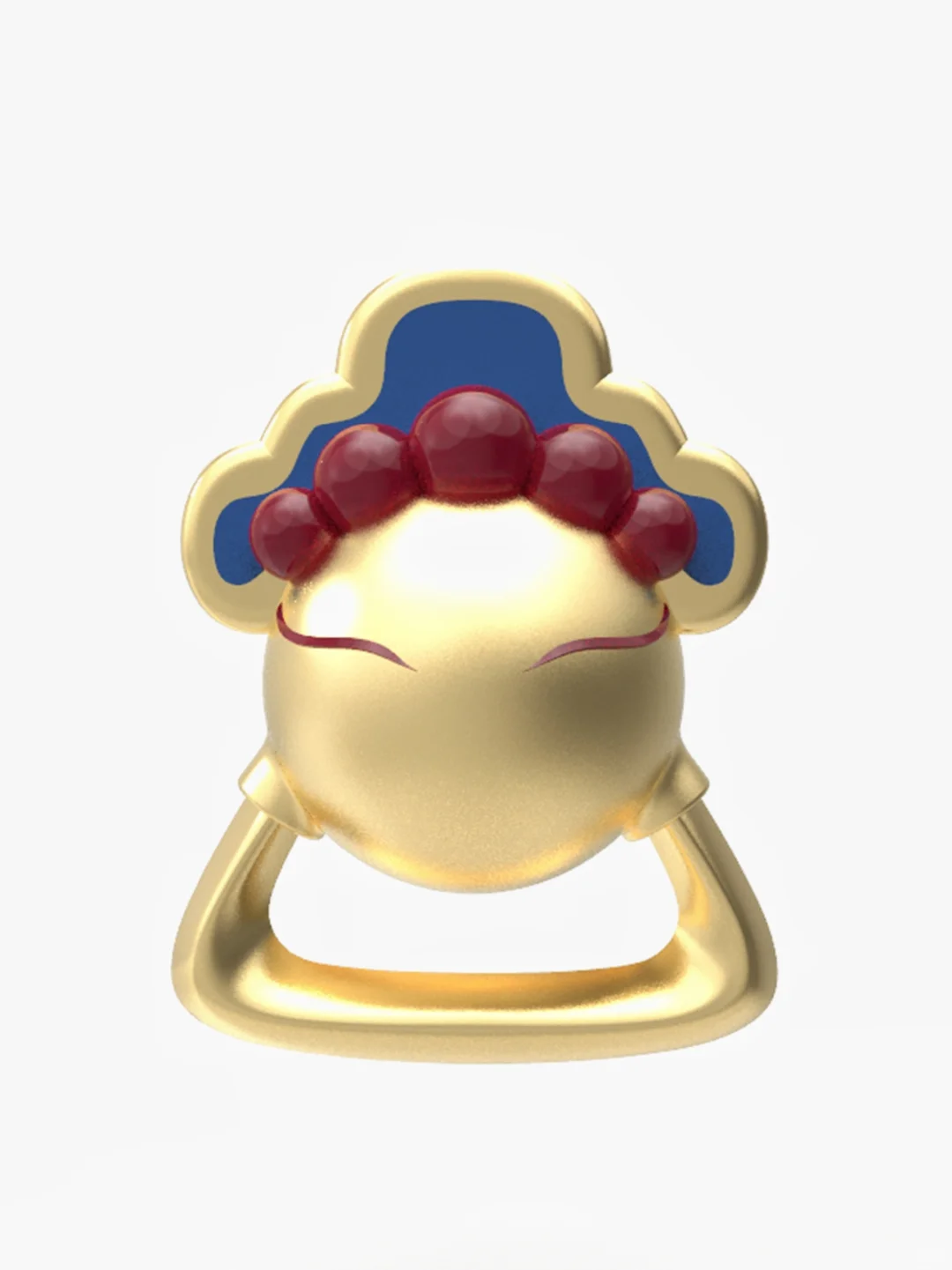 犀牛建模京剧戏曲非遗文创设计儿童玩具摇铃