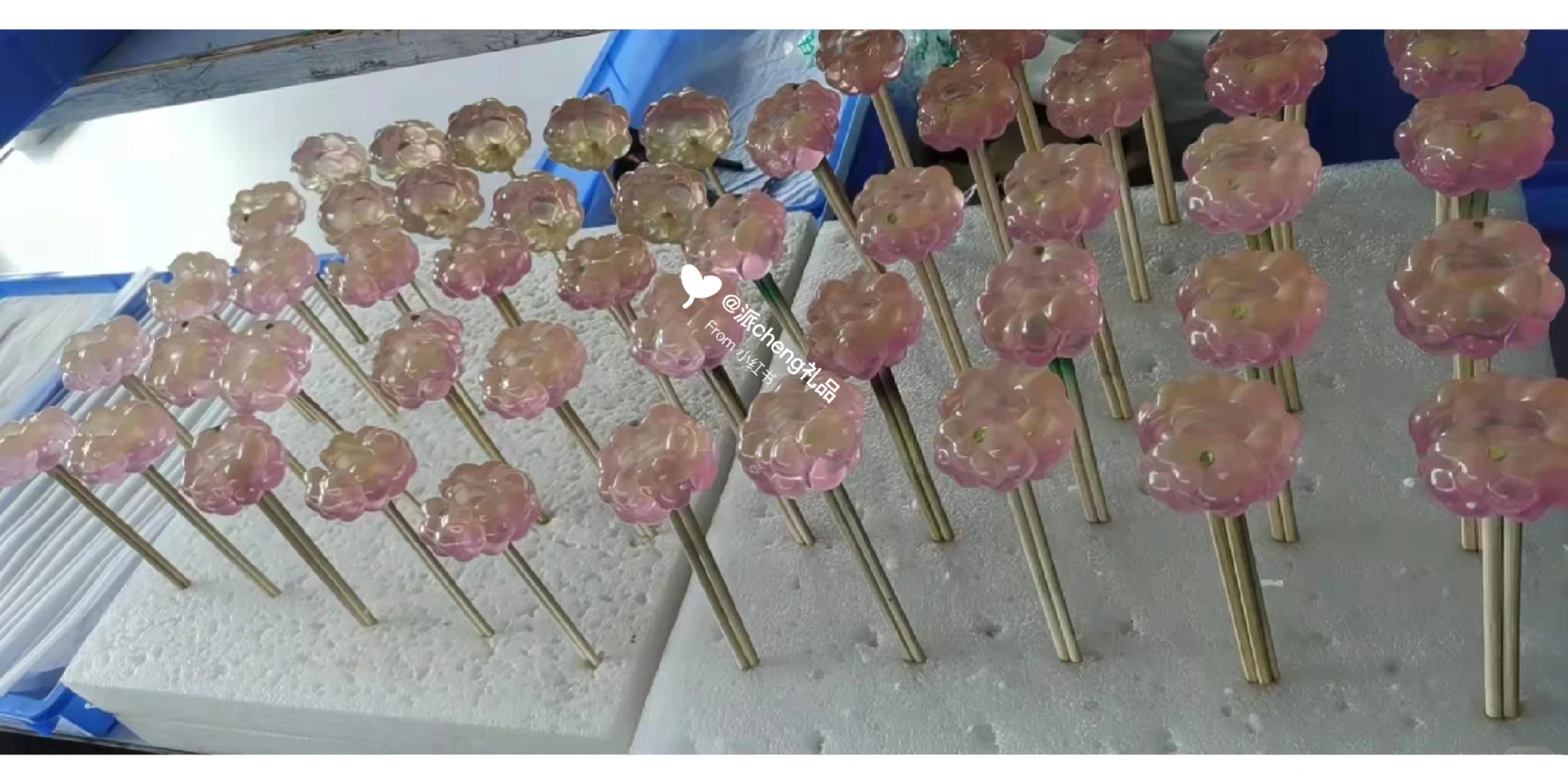 潮玩树脂pu生产过程/层层把控/步步精打