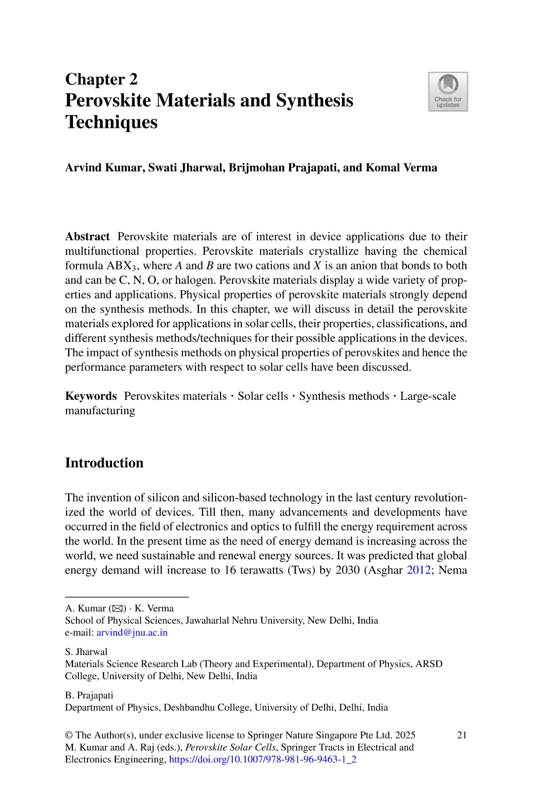 钙钛矿太阳能电池:重塑未来能源格局