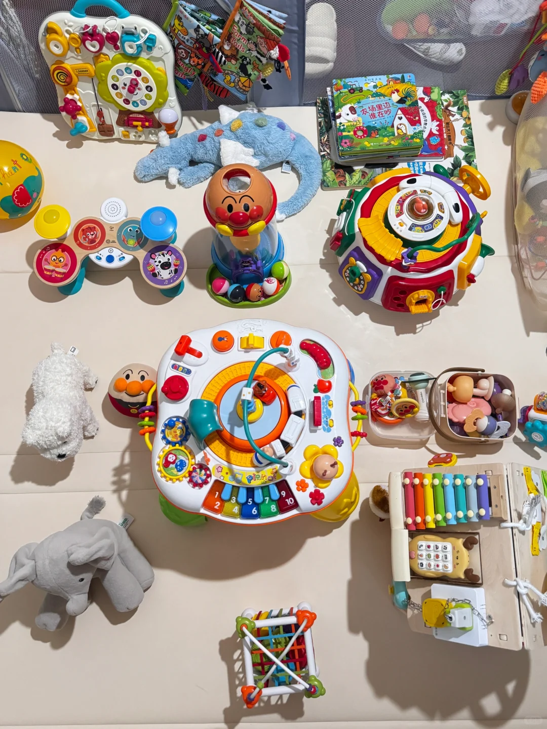 十月龄宝宝爱玩玩具分享