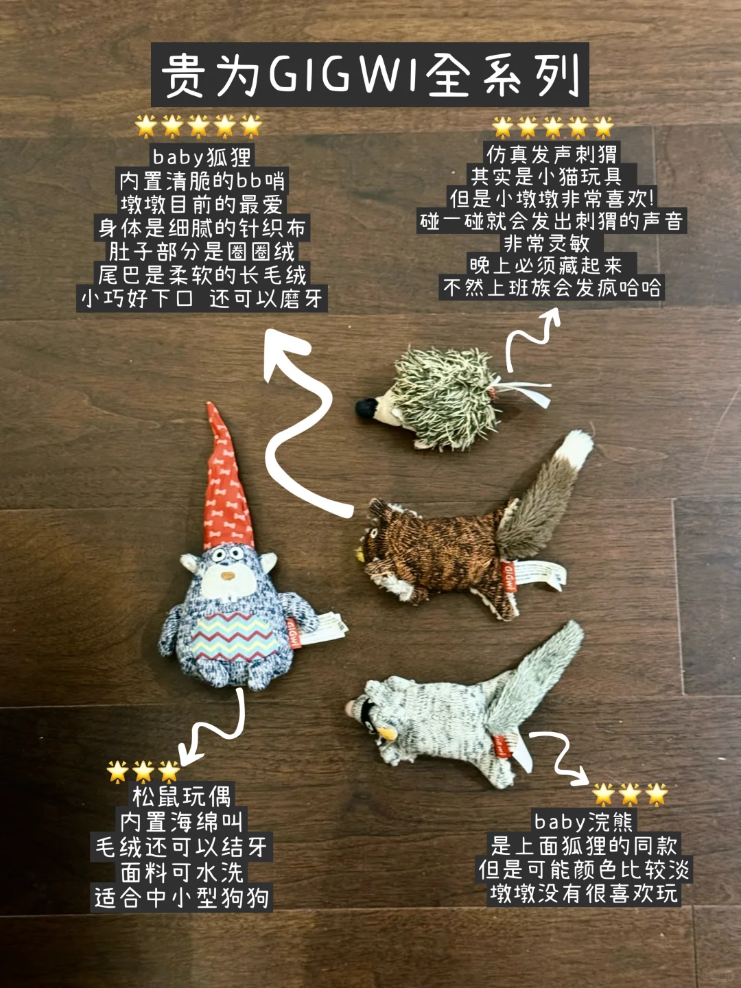 小狗玩具大测评！！！（小狗测评版）