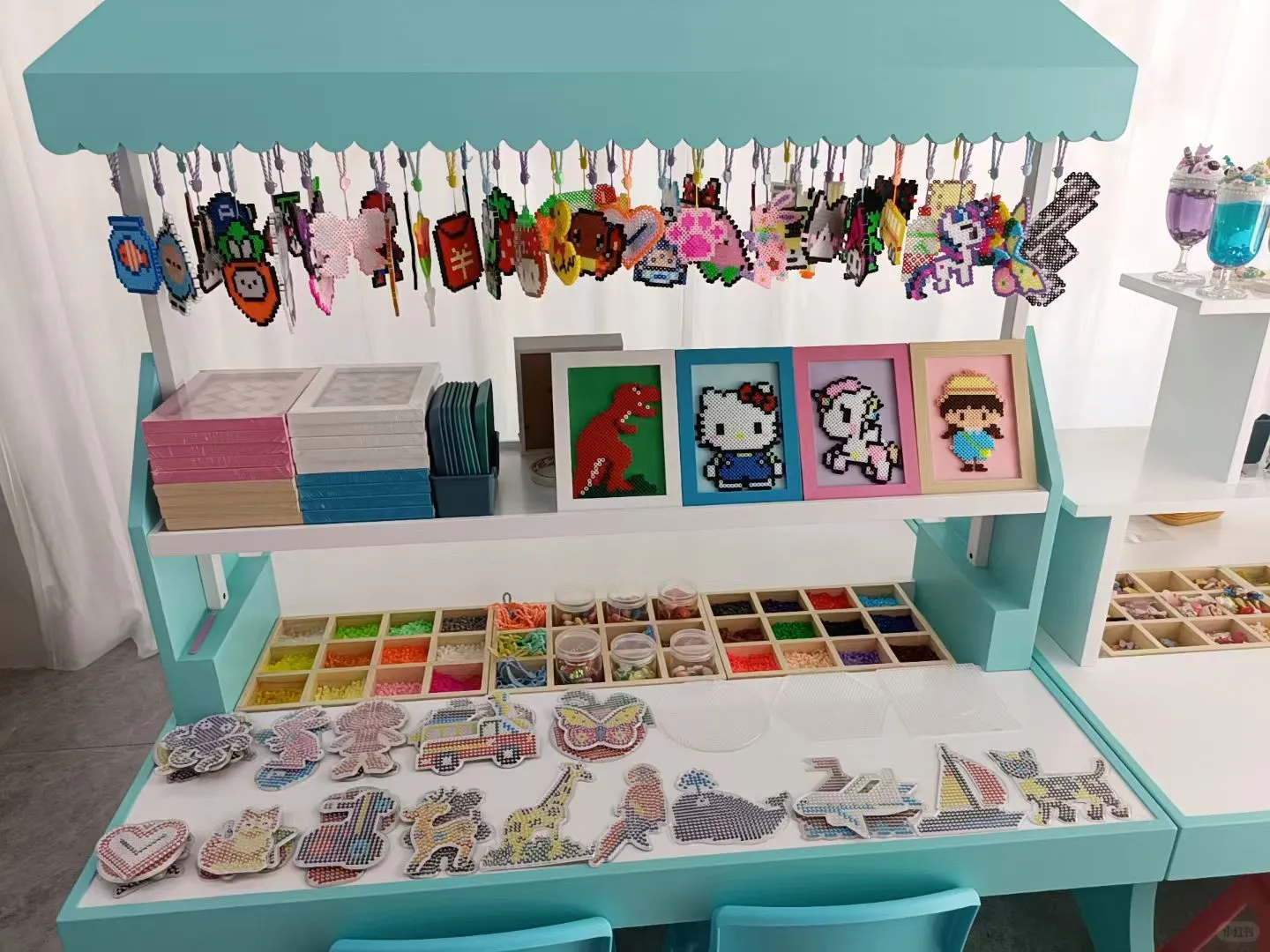 在灵溪发现一家小朋友们的益智DIY手工坊